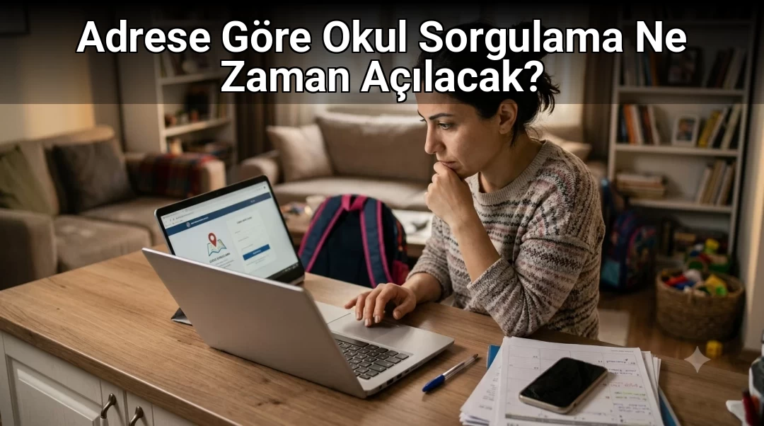 Adrese Göre Okul Sorgulama Ne Zaman Açılacak?